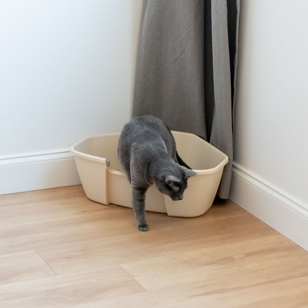 IRIS Corner Litter Box & Reviews Wayfair